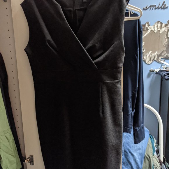 Grey dress, 40's style - Picture 3 of 4